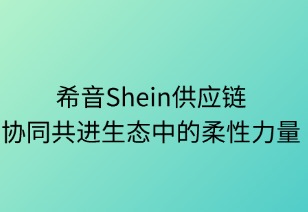 希音供應(yīng)鏈：協(xié)同共進(jìn)生態(tài)中的柔性力量
