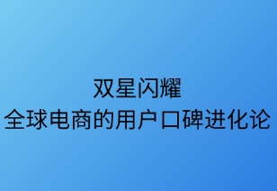 雙星閃耀：全球電商的用戶口碑進化論
