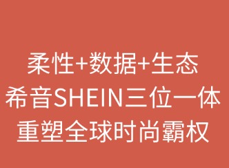 柔性×數(shù)據(jù)×生態(tài)：希音SHEIN重塑全球時尚霸權